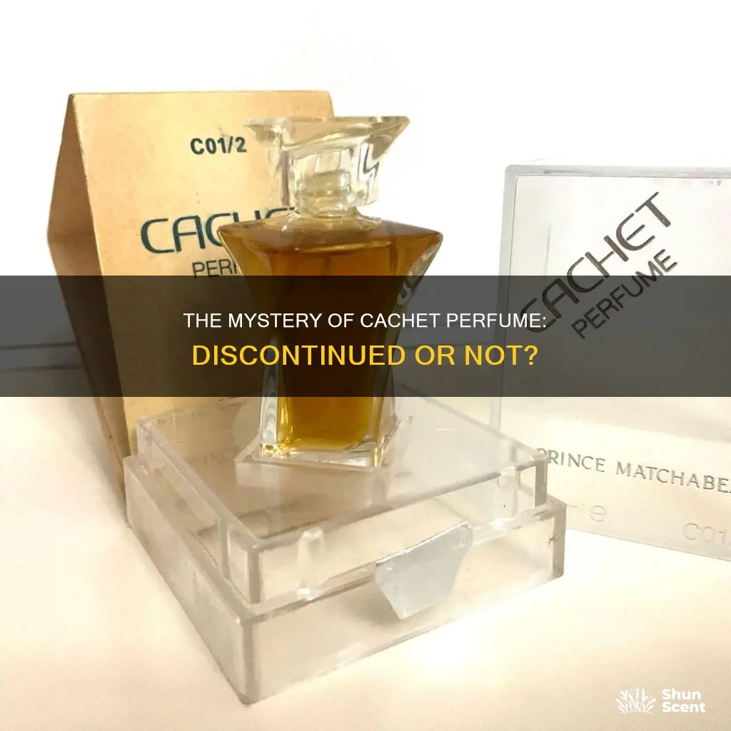 has cachet perfume been discontinued