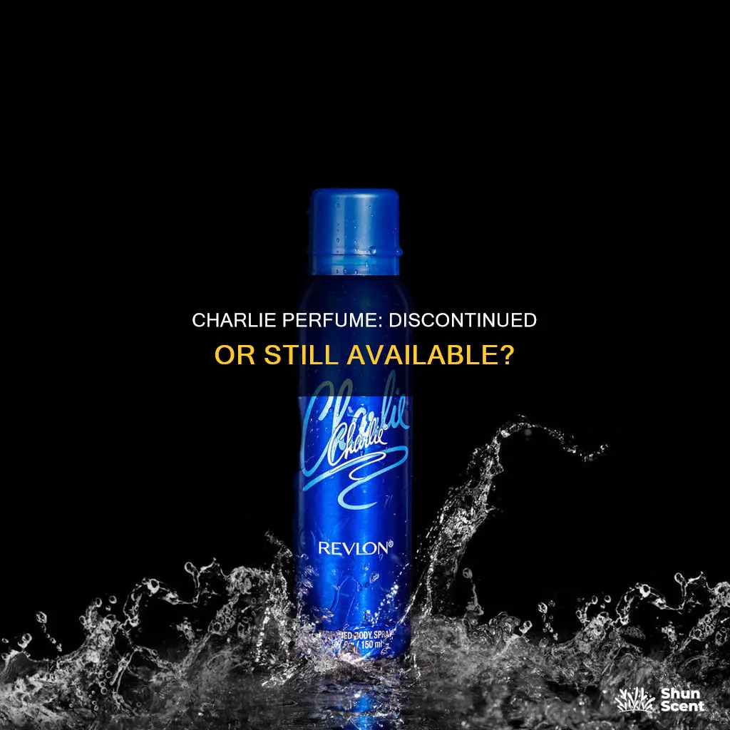 has charlie perfume been discontinued