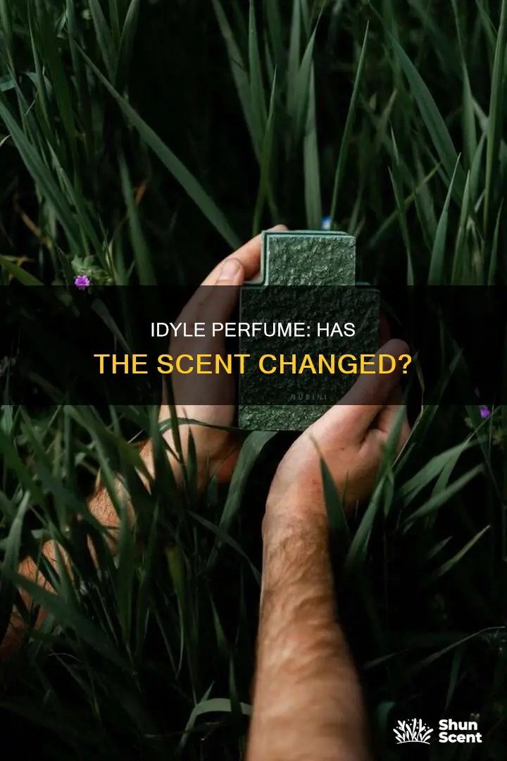 has idyle perfume been reformulated