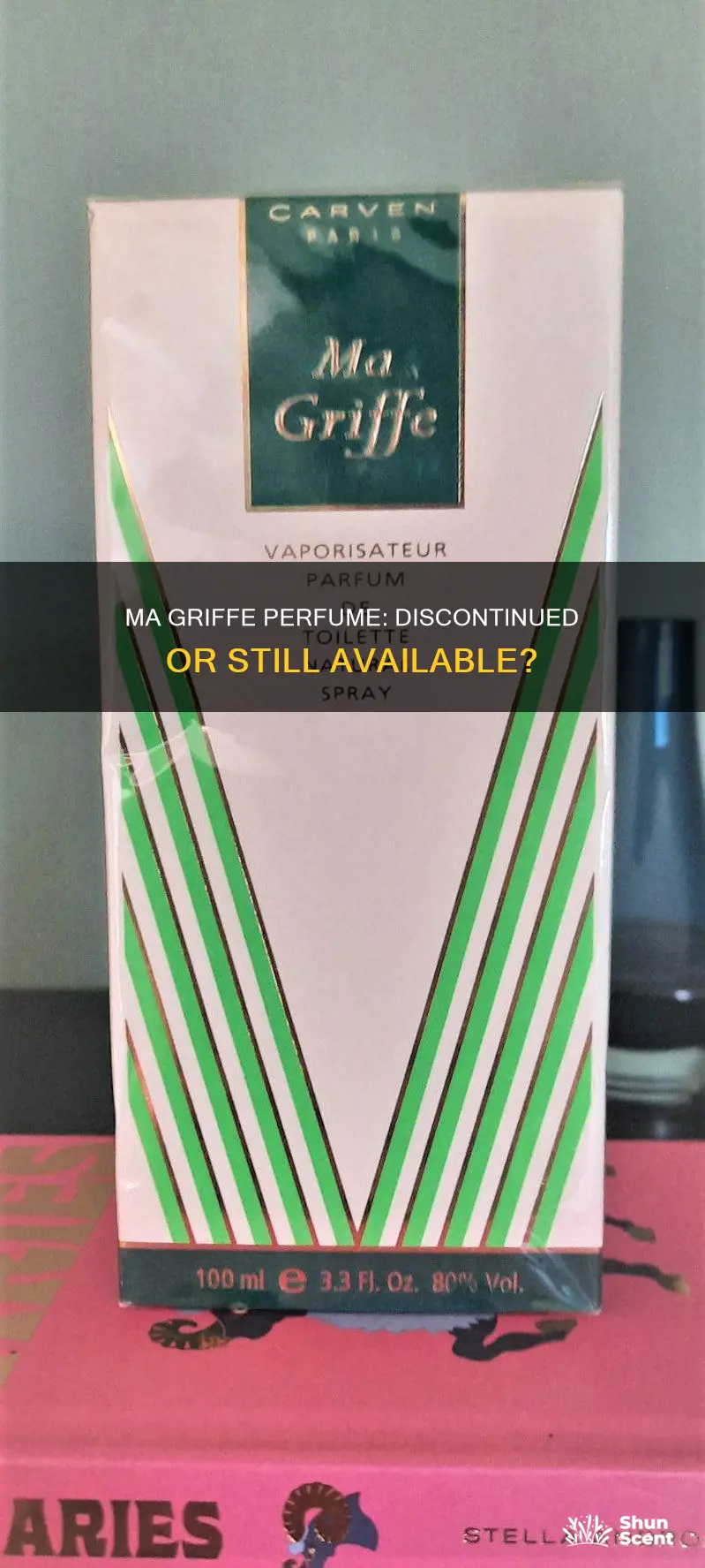 has ma griffe perfume been discontinued