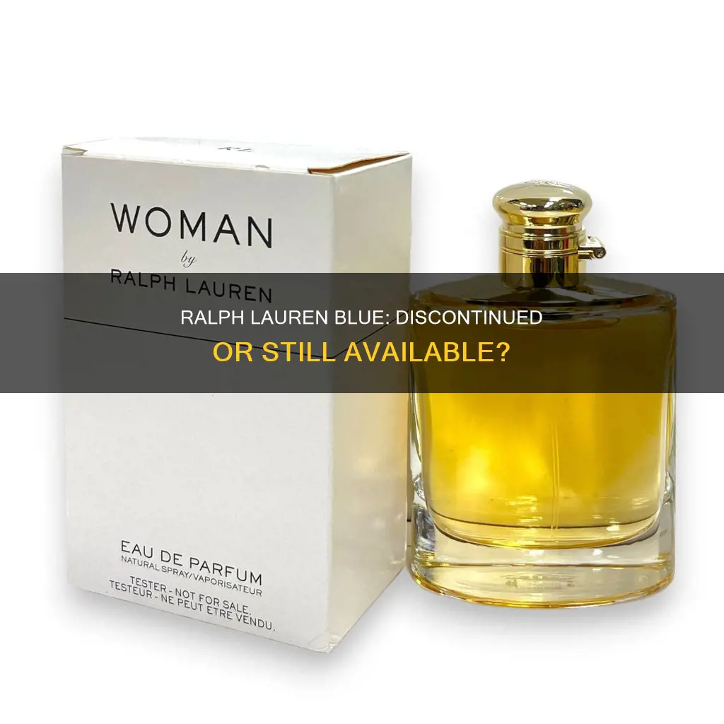 has ralph lauren blue perfume been discontinued