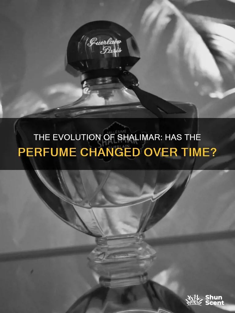 has shalimar perfume changed