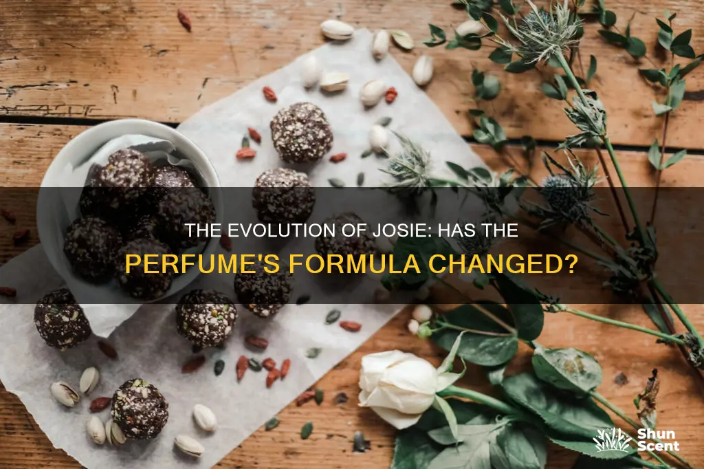 has the formula for josie perfume changed