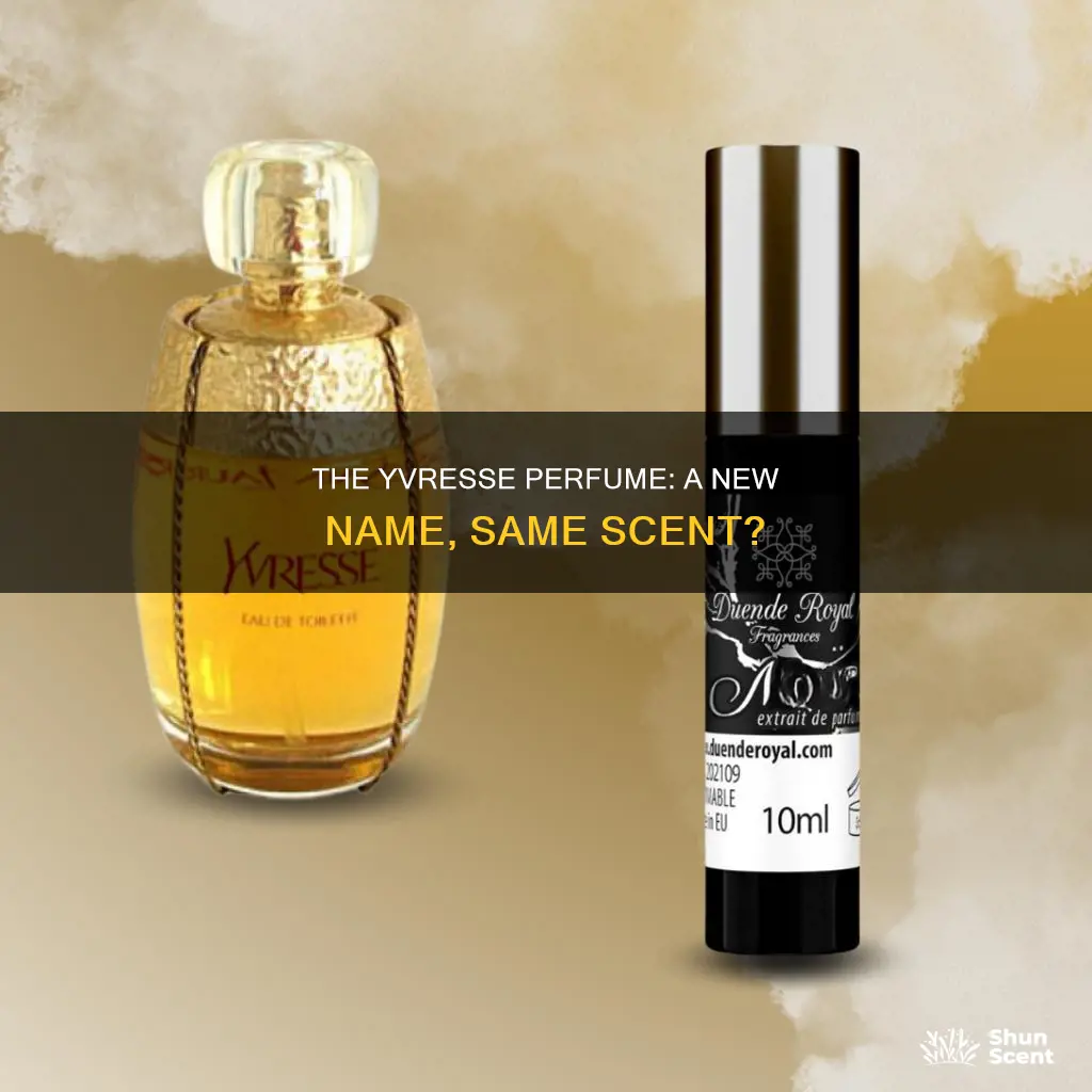has yvresse perfume changed name