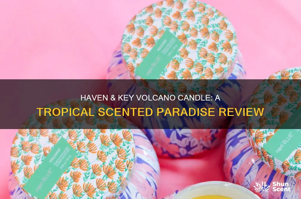 haven and key volcano candle scent