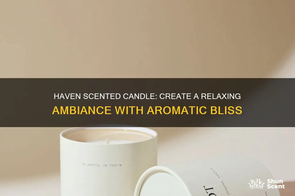 haven scented candle