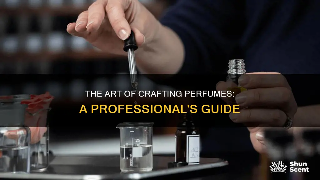 how a professional makes perfumes