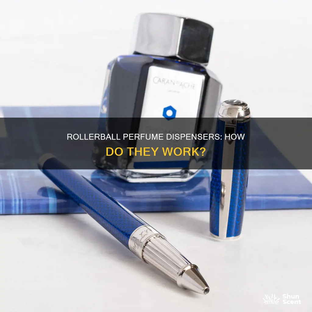 how a rollerball perfume dispensers work
