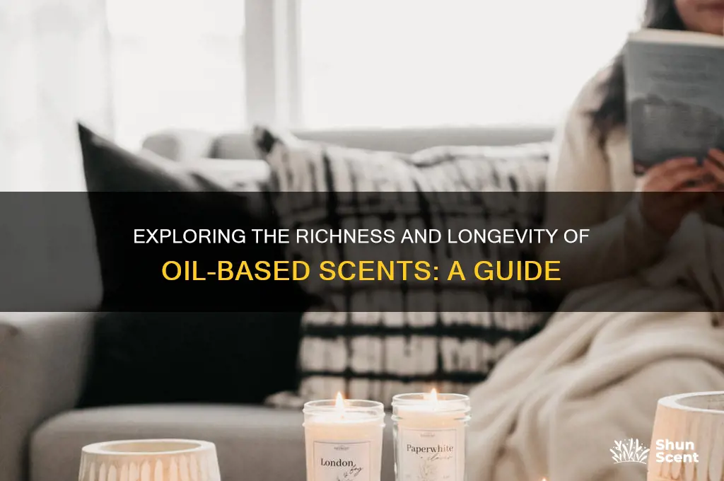 how about oil based scents