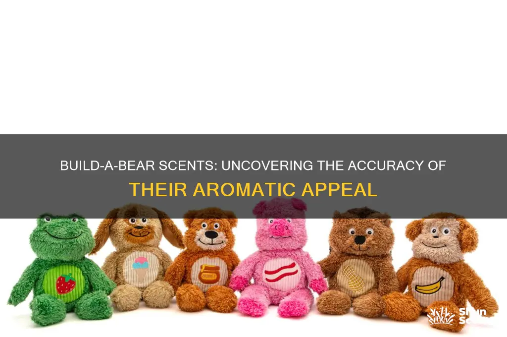how accurate are build a bear scents