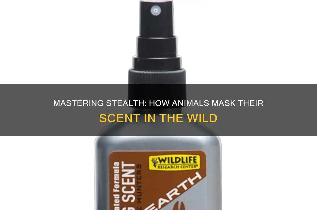 how animals mask their scent