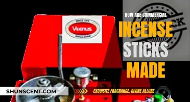 The Art of Making Commercial Incense Sticks