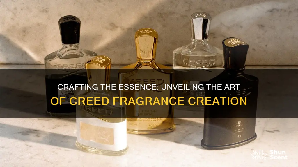 how are creed fragrances made