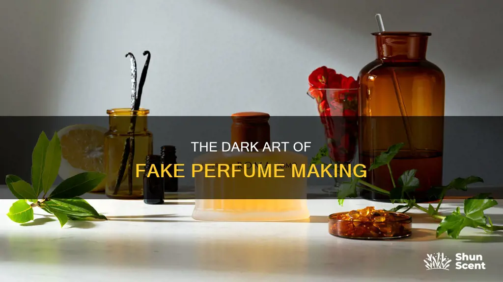 how are fake perfumes made