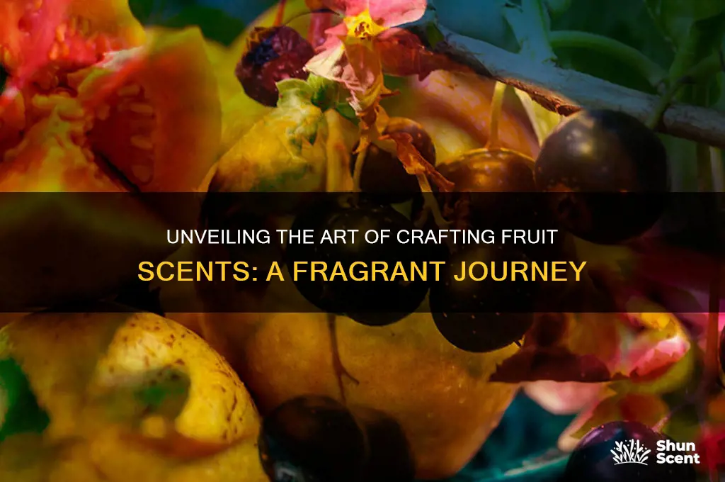how are fruit scents made