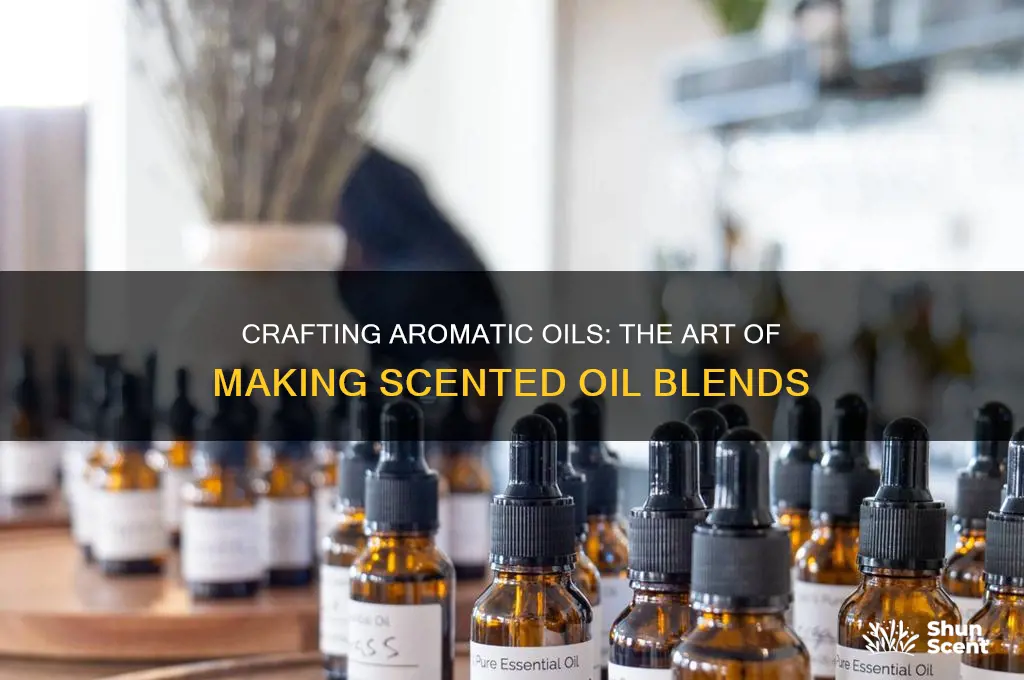 how are oil scented oil made