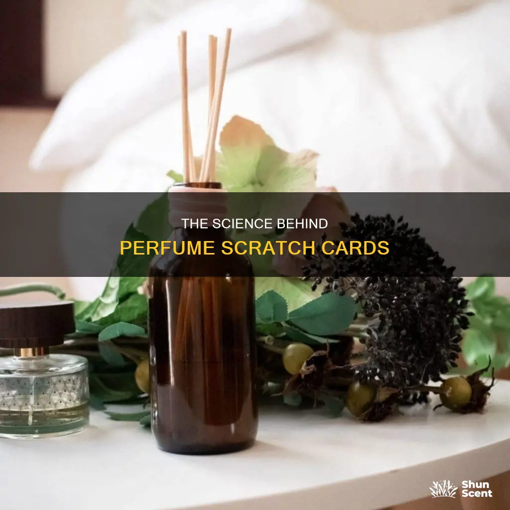 how are perfume scratch cards made