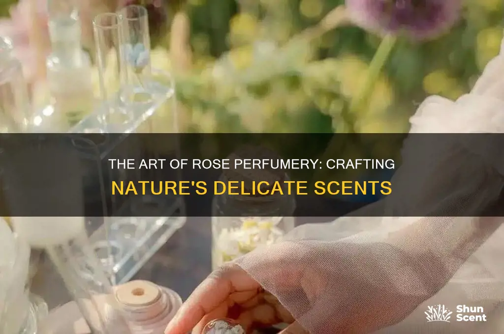 how are rose scents made