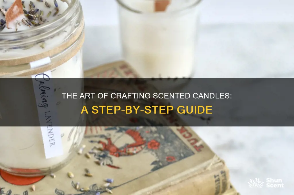 how are scented candles made