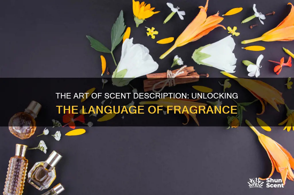 how are scents described