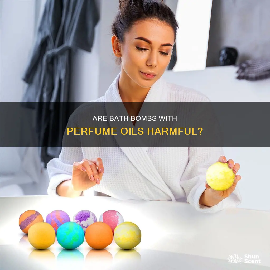 how bad is bath bomb with perfume oils