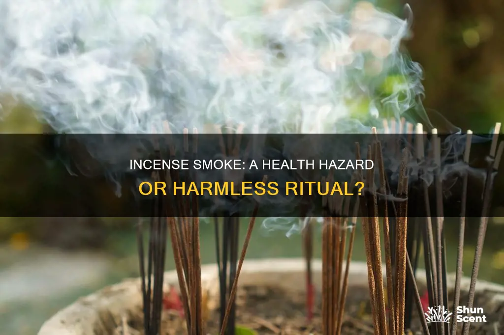 how bad is incense smoke