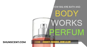 Bath and Body Works: Perfume Sizes and Scents