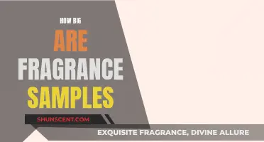 The Standard Fragrance Sample Size: How Big?