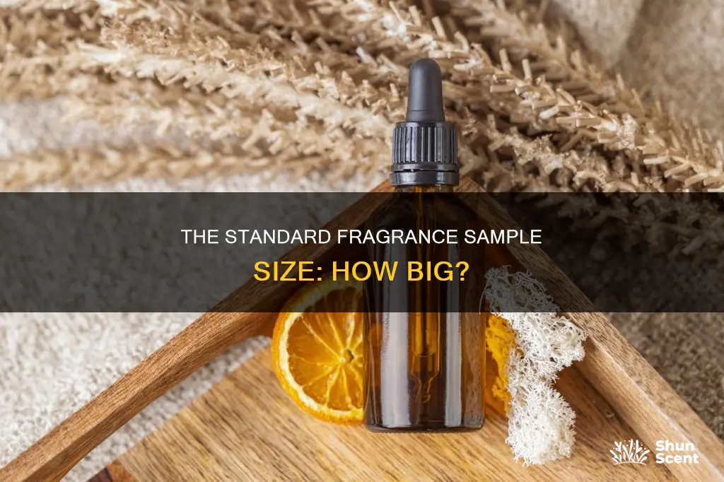 how big are fragrance samples