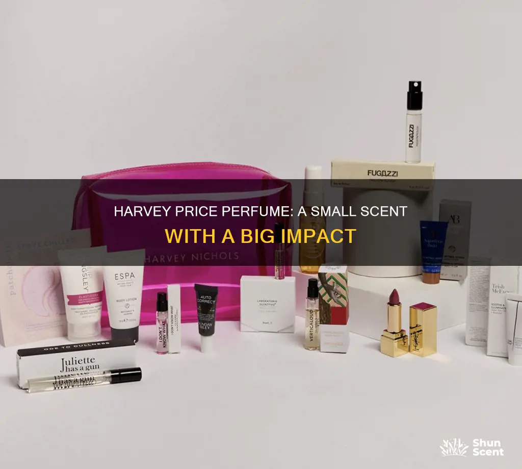 how big are harvey price perfumes
