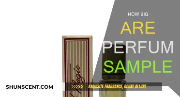 The Standard Sizing of Perfume Samples