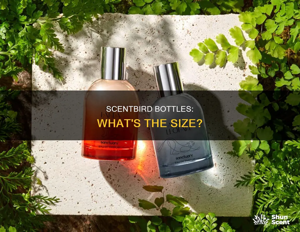how big are the scentbird bottles