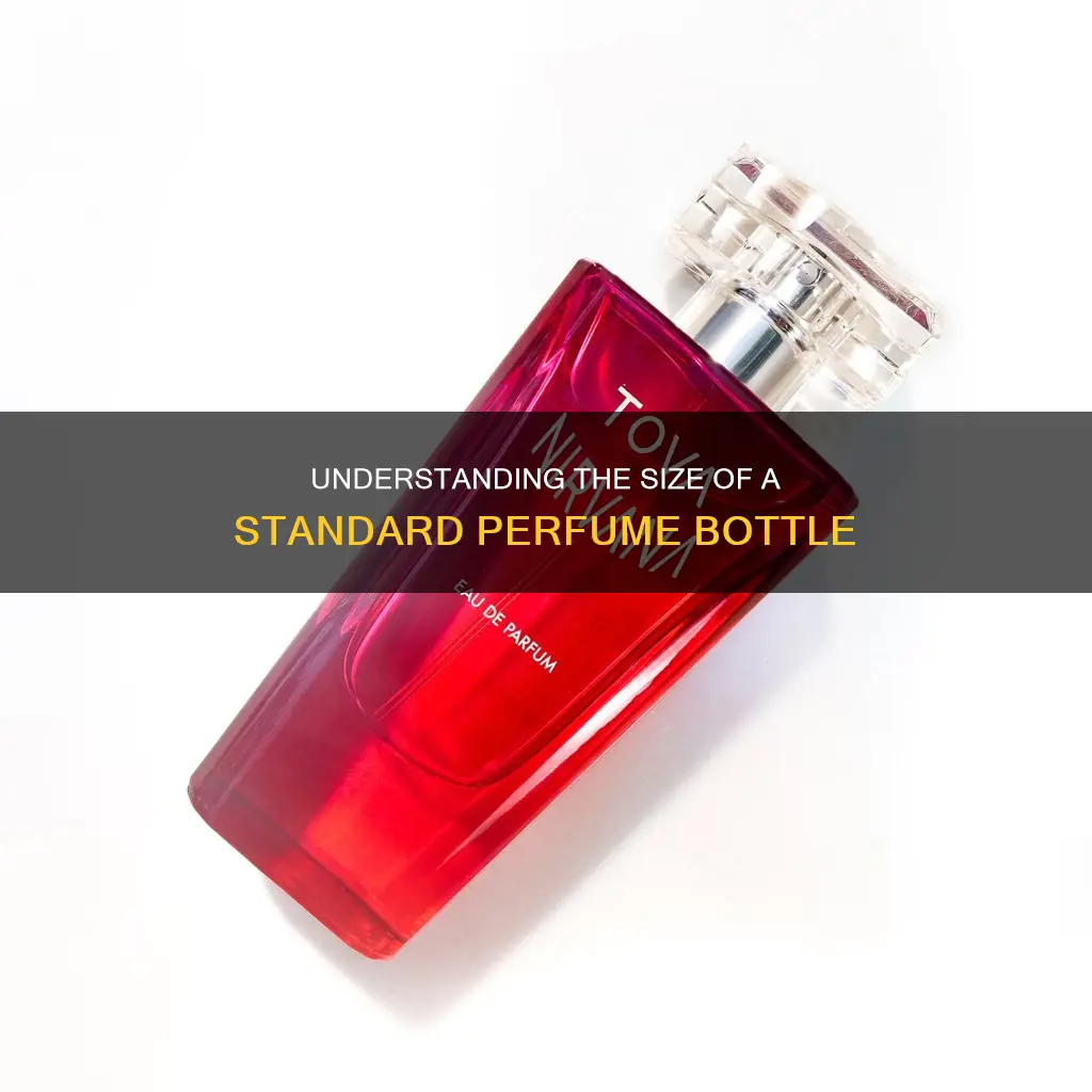 how big is 1 fl oz of perfume