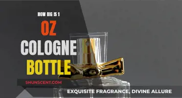 Understanding the Standard Size of a 1-Ounce Cologne Bottle