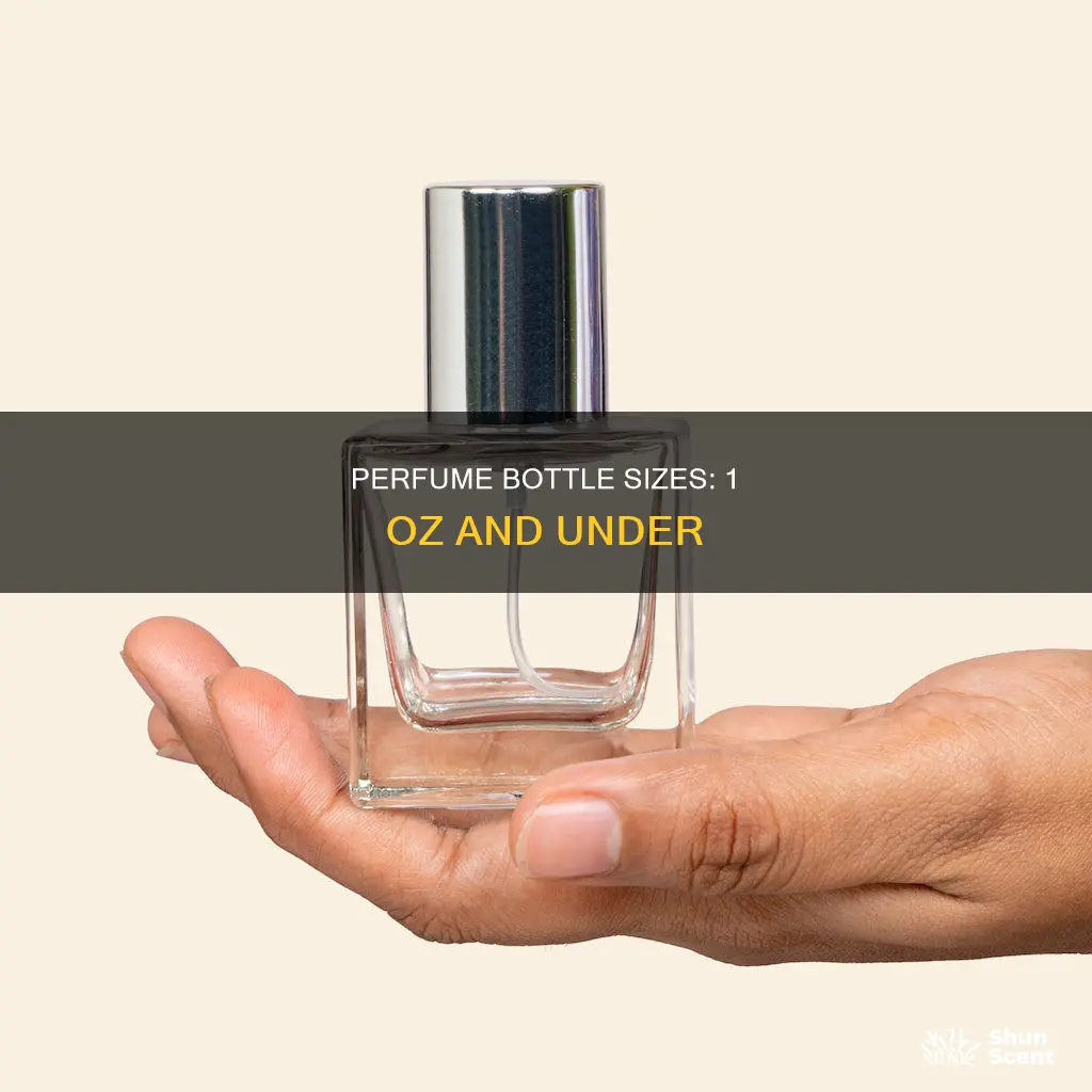 how big is 1 oz perfume bottle