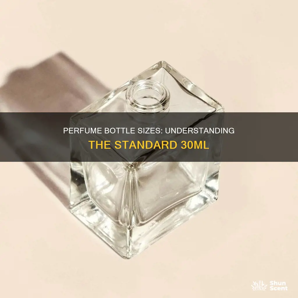 how big is 30ml perfume bottle