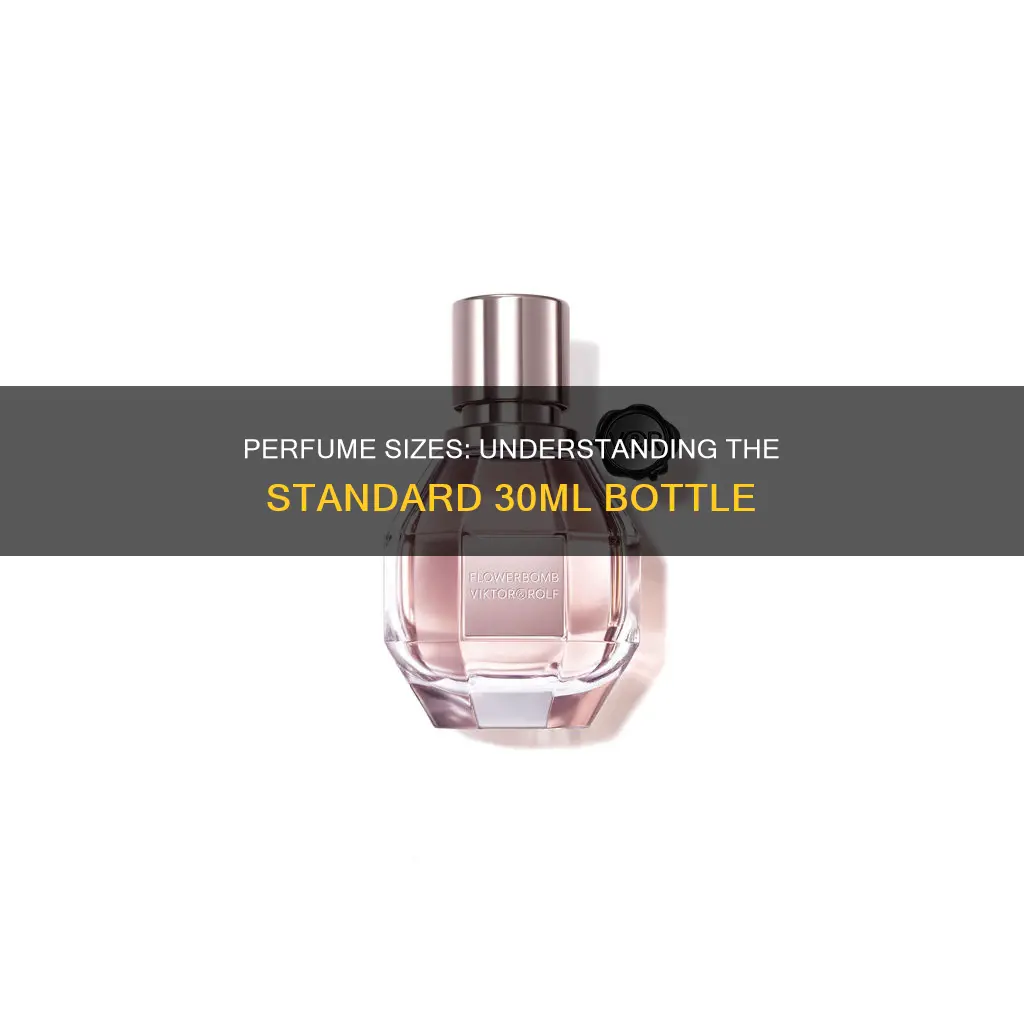 how big is 30ml perfume