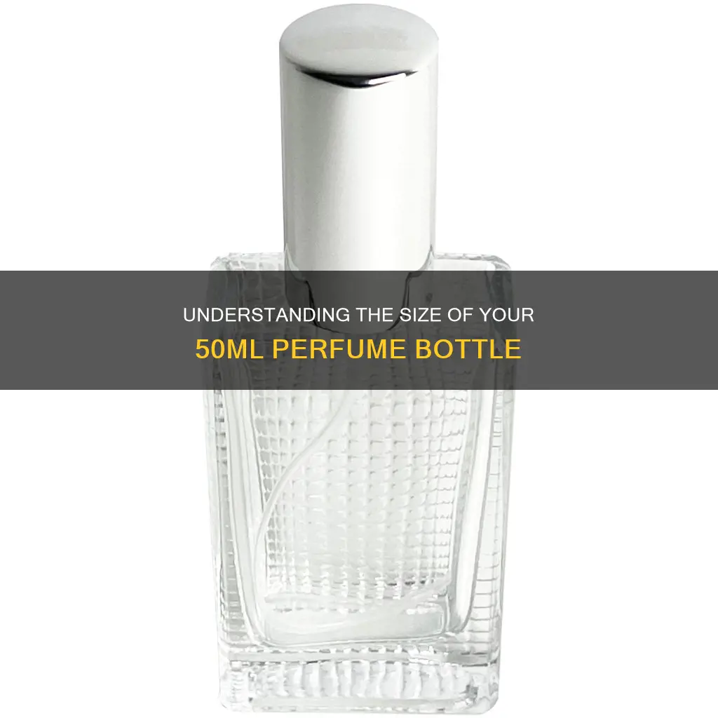 how big is 50ml perfume