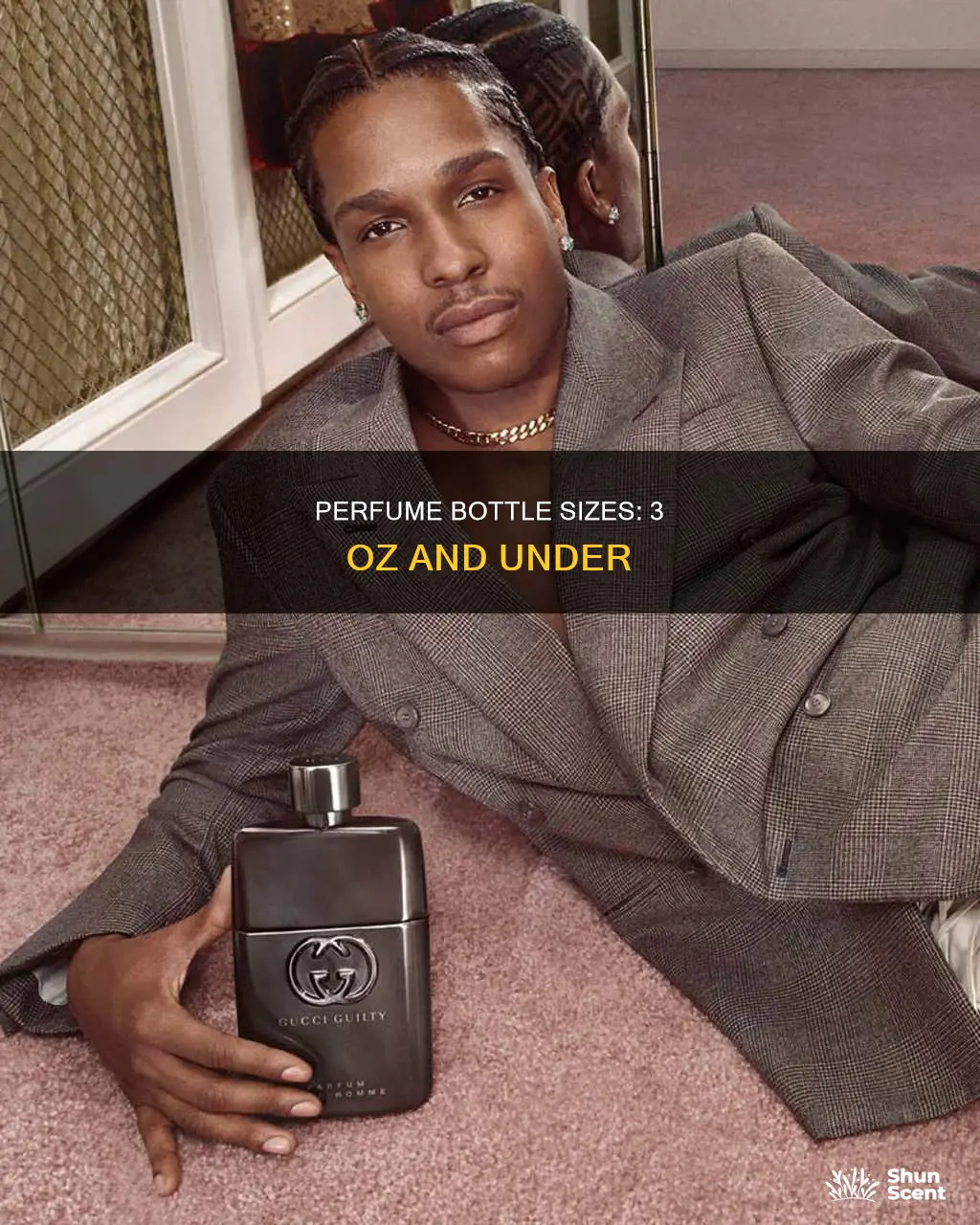 how big is a 3 oz bottle of perfume