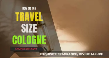 Travel Cologne Size: How Small Is Too Small?