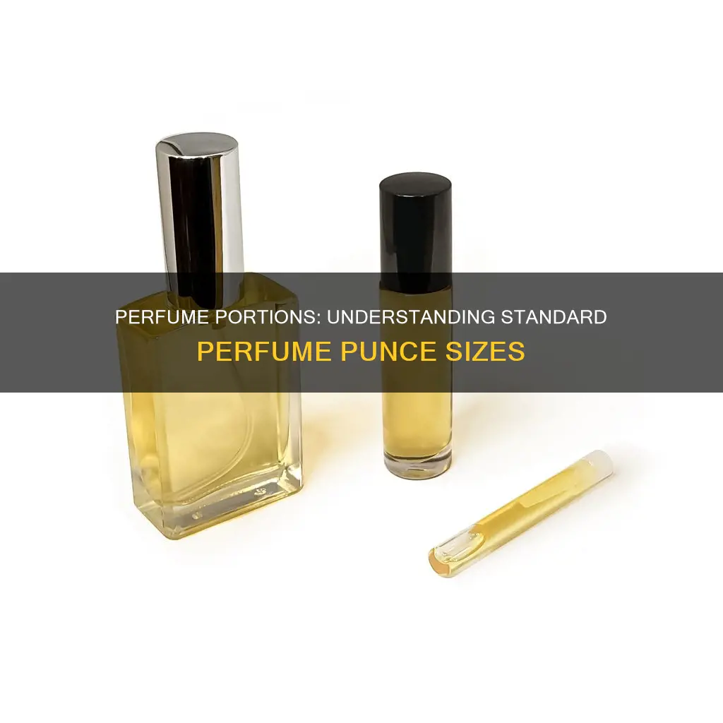how big is one punce of perfume