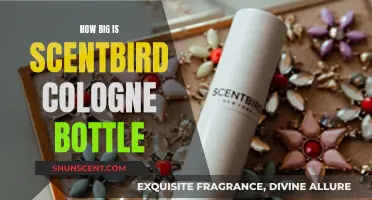 Scentbird Cologne Bottle: A Detailed Size Guide