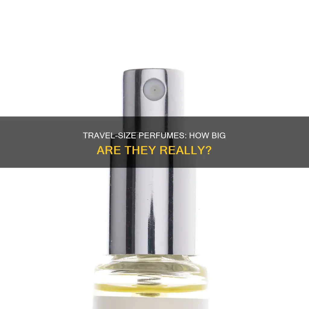 how big is travel size perfume