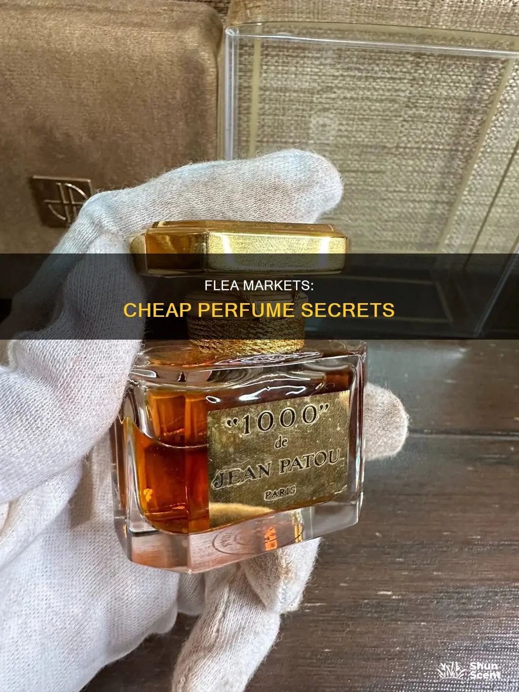 how can flea markets sell perfume so cheap
