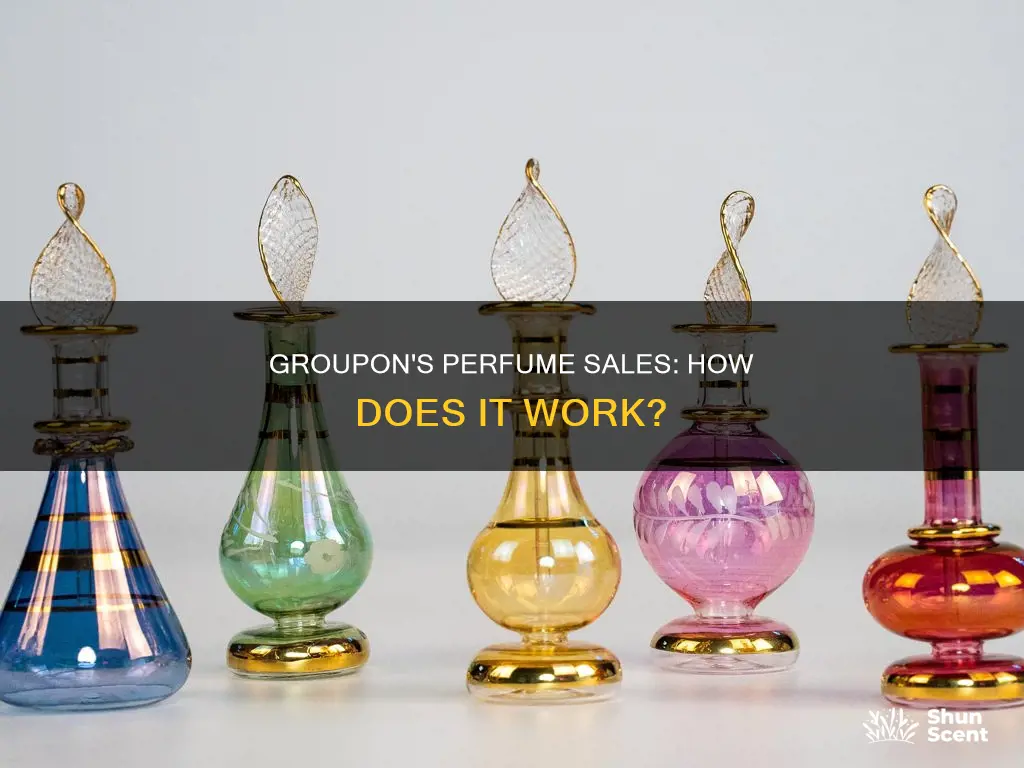 how can groupon sell perfume