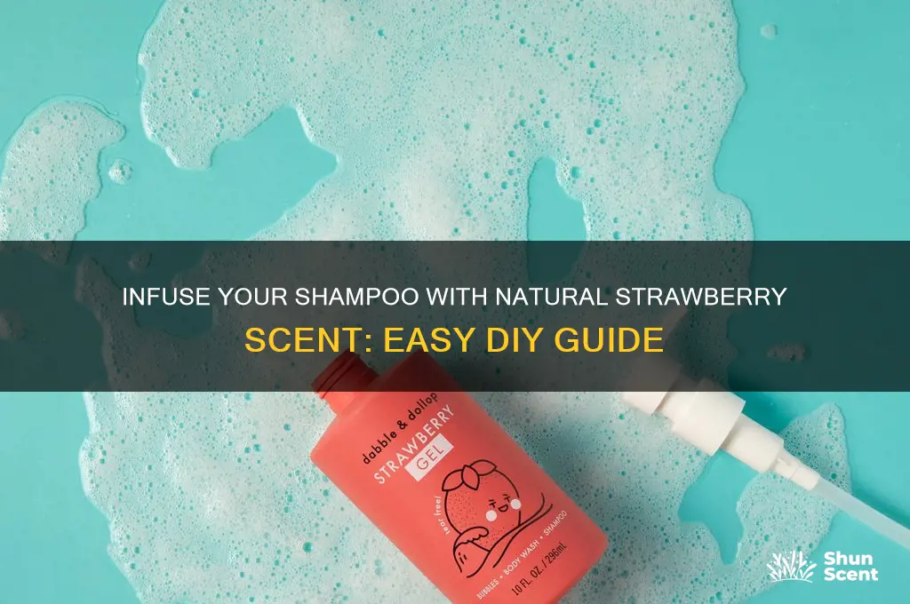 how can i add strawberry scent to my shampoo