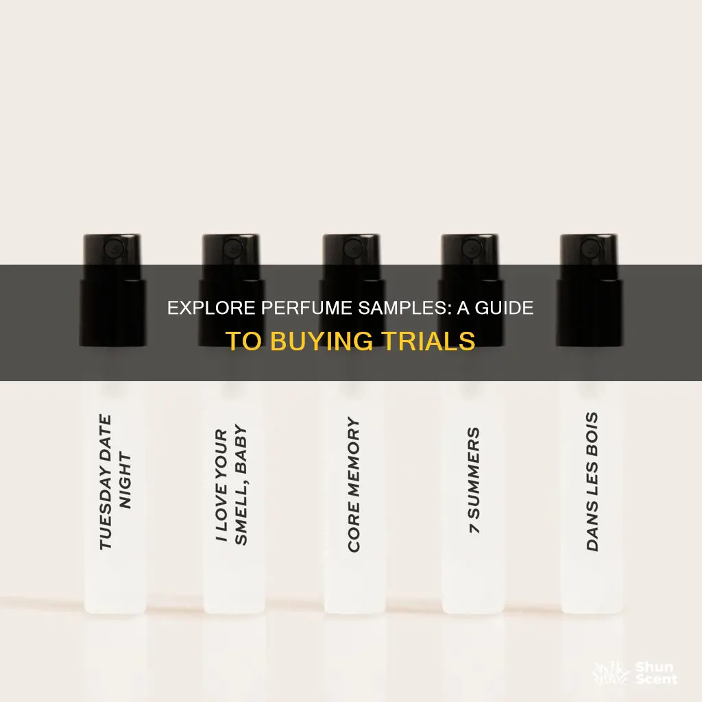 how can i buy perfume samples
