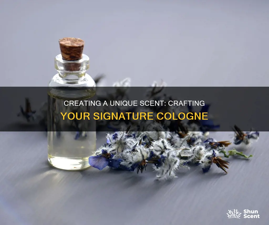 how can i create my own cologne