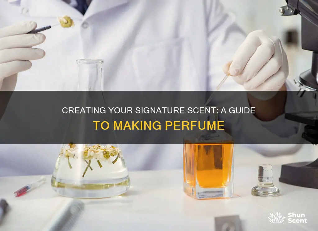 how can i create my own perfume