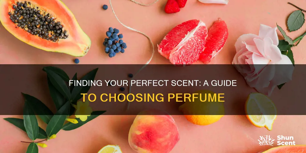 how can i determine the correct scent for perfume